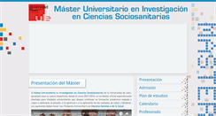 Desktop Screenshot of cienciassociosanitarias.com